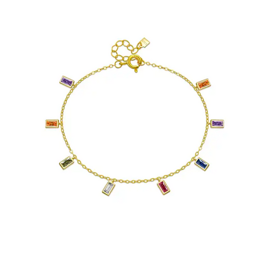 Colorful anklet
