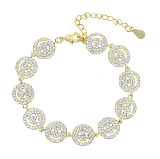 Happy pill bracelet