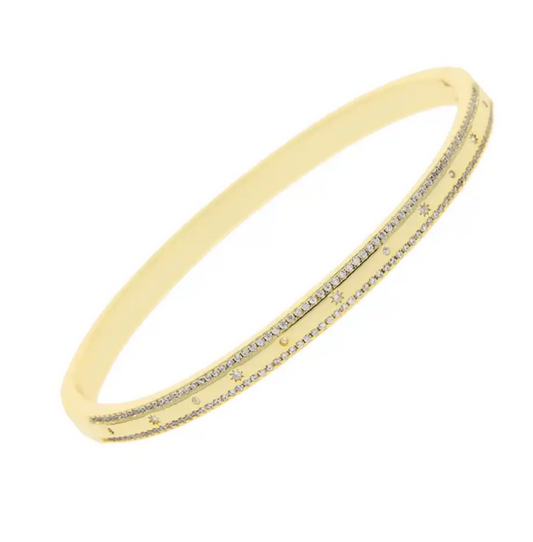 Honey hoop bangle