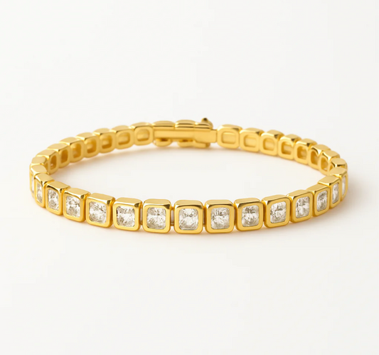Squared Tennis bracelet