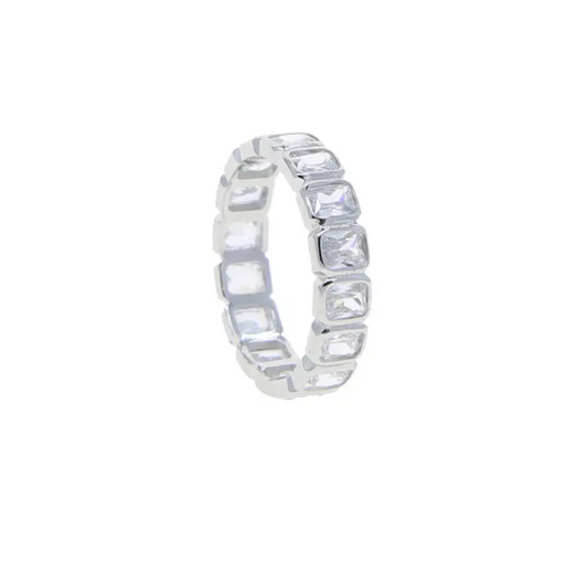 Squared tennis ring