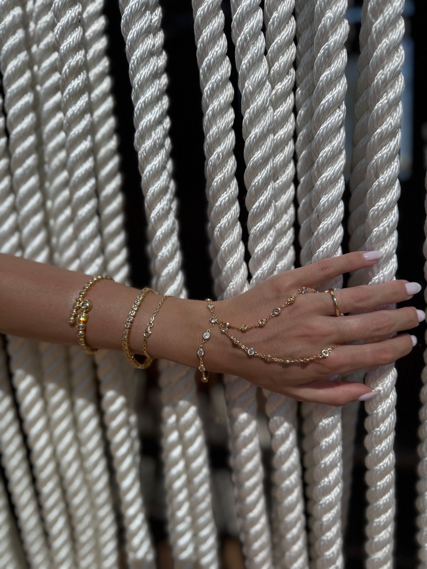 Squared Tennis bracelet