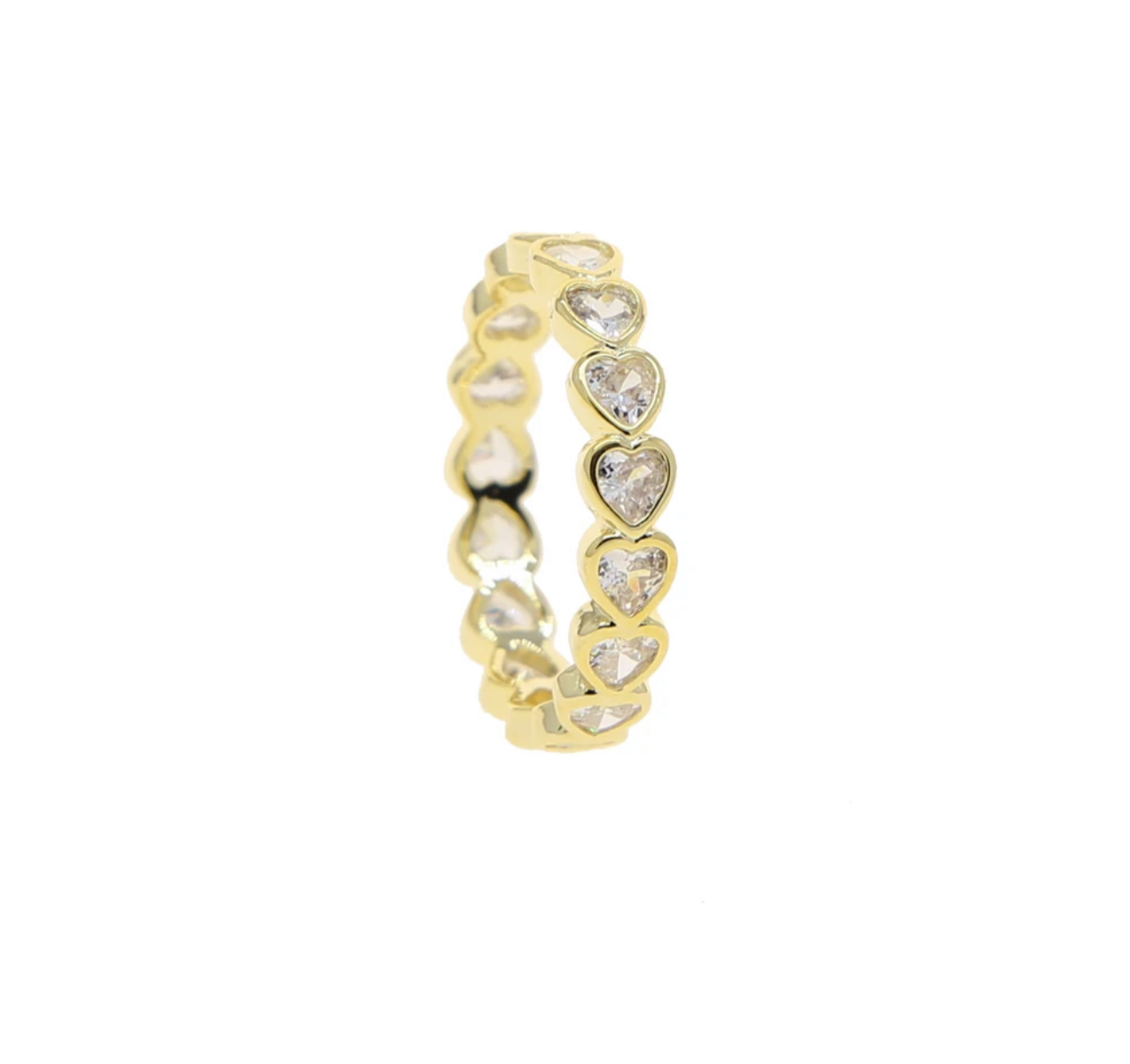Hearts tennis ring