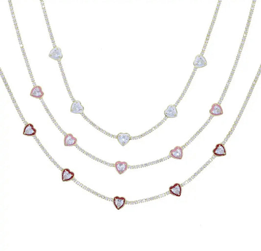 Amour Tennis necklace