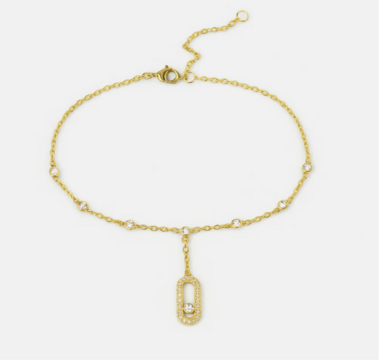 Shaped anklet