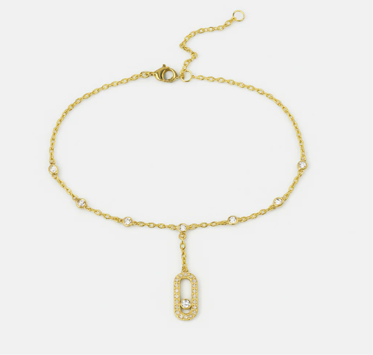 Shaped anklet