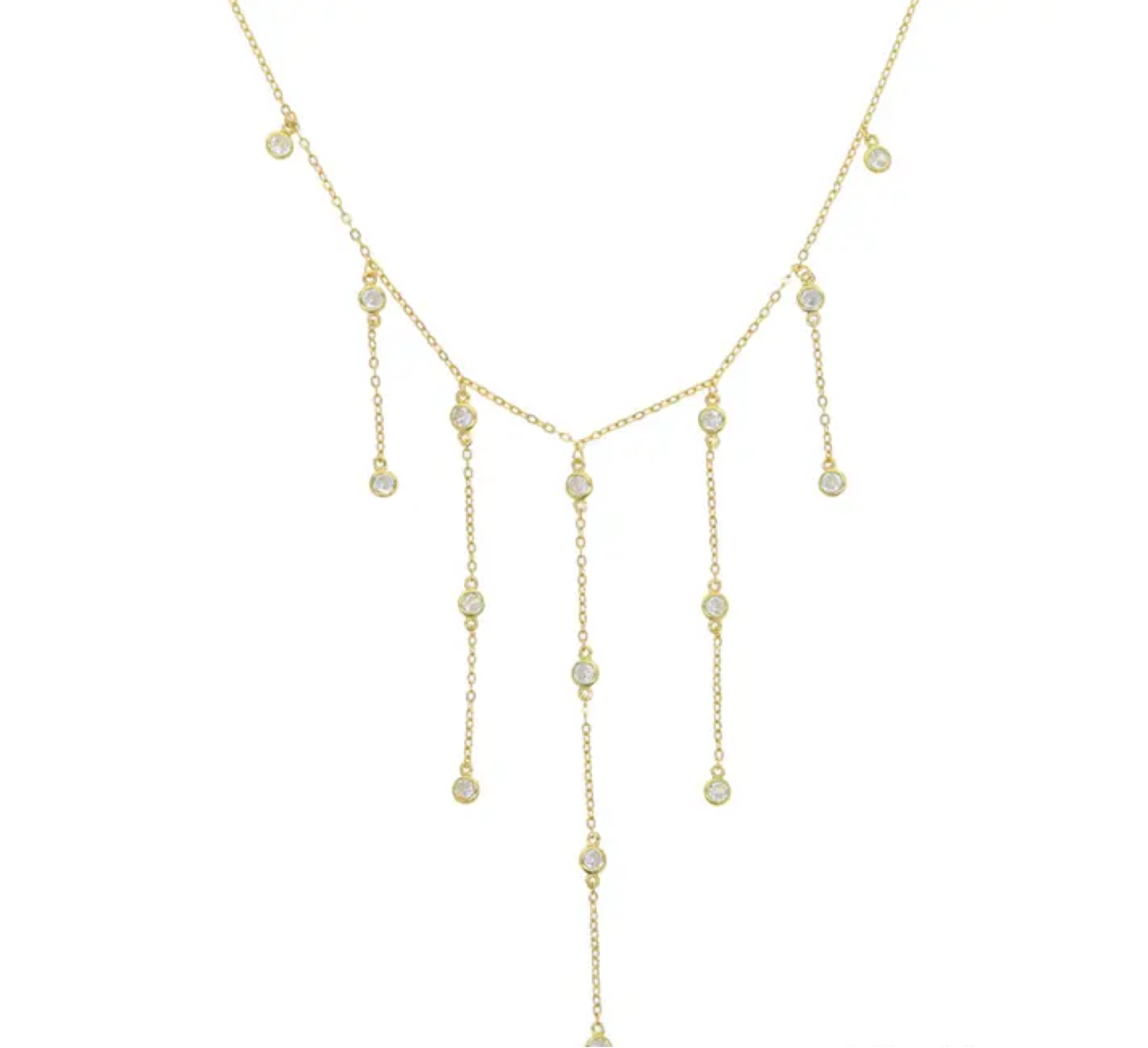 Bubbly tangled necklace