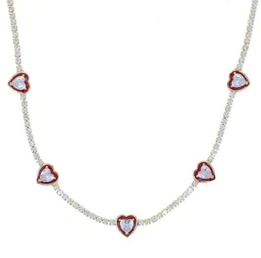 Amour Tennis necklace